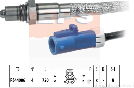 MDR EPS-1998 298 - Lambda Sensor autospares.lv