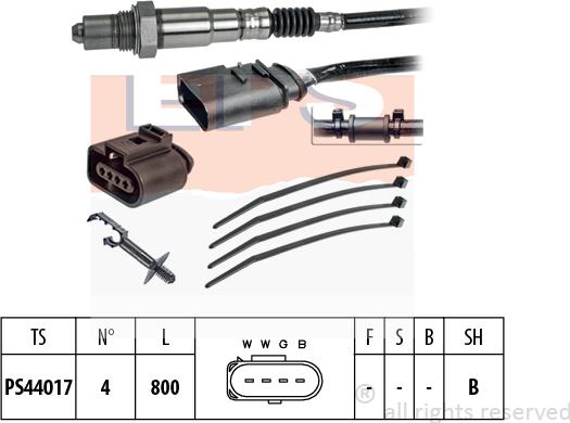 MDR EPS-1998 253 - Lambda Sensor autospares.lv