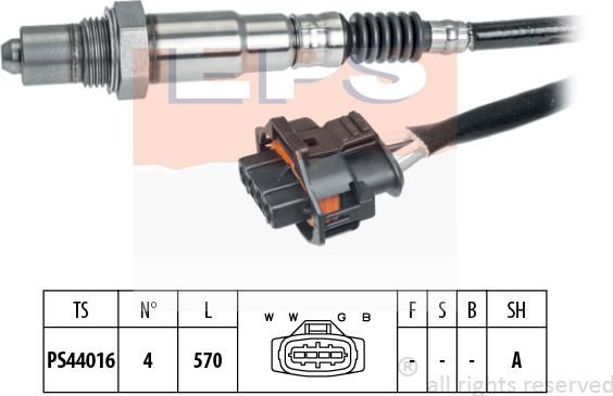 MDR EPS-1998 264 - Lambda Sensor autospares.lv