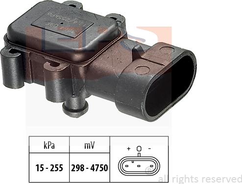 MDR EPS-1993 064 - Sensor, boost pressure autospares.lv