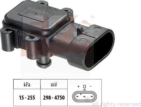 MDR EPS-1993 064 - Sensor, boost pressure autospares.lv