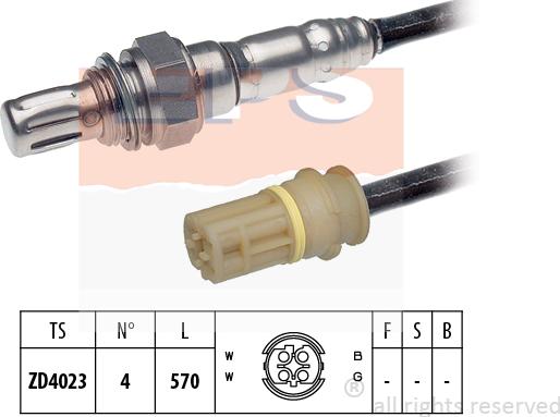 MDR EPS-1997 969 - Lambda Sensor autospares.lv