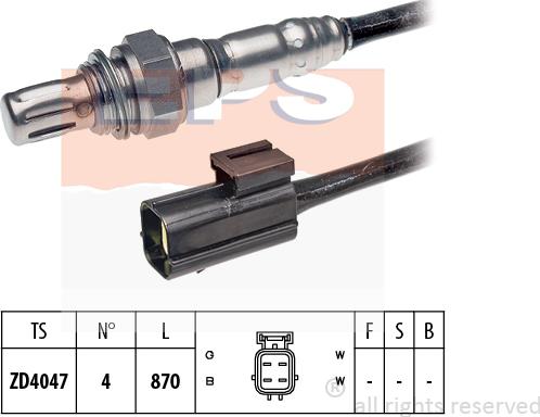 MDR EPS-1997 441 - Lambda Sensor autospares.lv