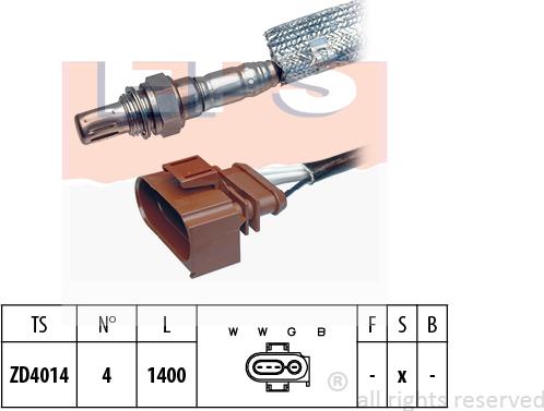 MDR EPS-1997 428 - Lambda Sensor autospares.lv