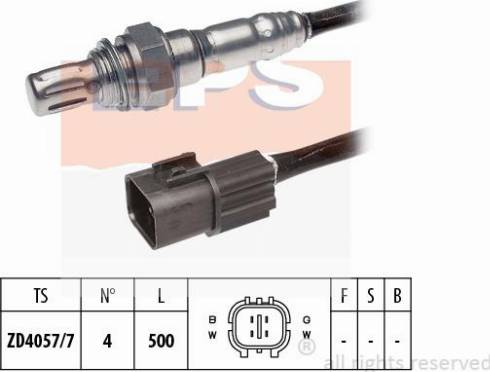 MDR EPS-1997 531 - Lambda Sensor autospares.lv