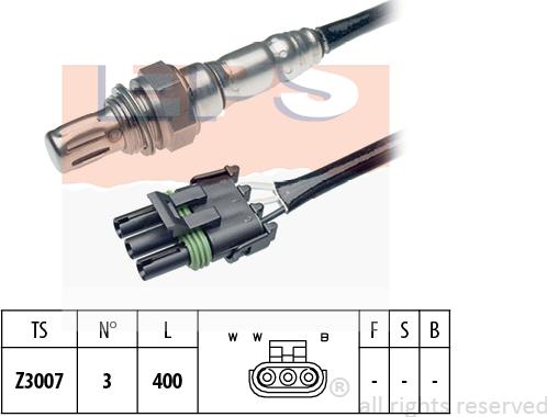 MDR EPS-1997 060 - Lambda Sensor autospares.lv