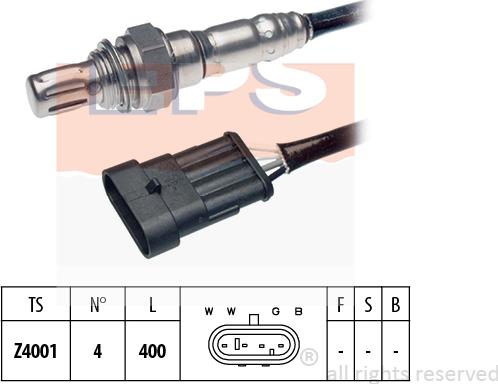 MDR EPS-1997 021 - Lambda Sensor autospares.lv