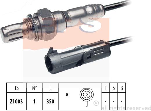 MDR EPS-1997 072 - Lambda Sensor autospares.lv