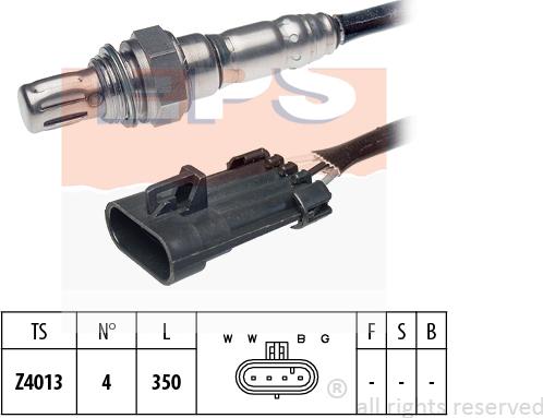 MDR EPS-1997 077 - Lambda Sensor autospares.lv