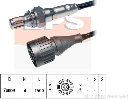 MDR EPS-1997 184 - Lambda Sensor autospares.lv