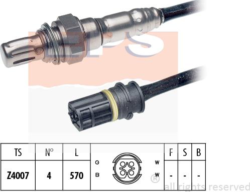 MDR EPS-1997 276 - Lambda Sensor autospares.lv