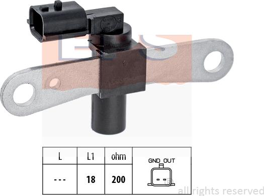 MDR EPS-1953 659 - Sensor, crankshaft pulse autospares.lv