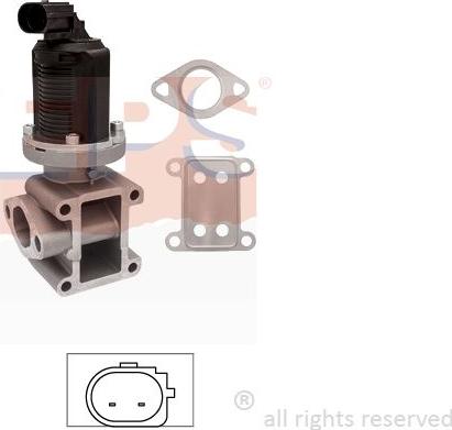 MDR EPS-1963 055 - EGR Valve autospares.lv