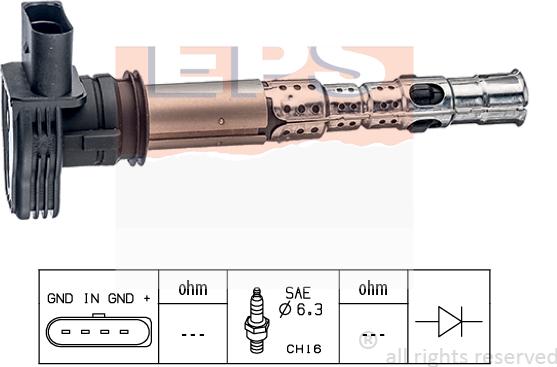 MDR EPS-1970 426 - Ignition Coil autospares.lv