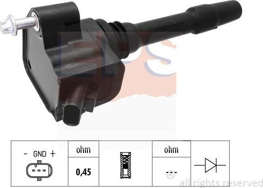 MDR EPS-1970 632 - Ignition Coil autospares.lv
