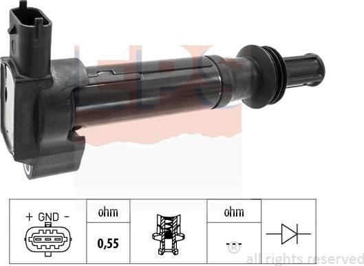 MDR EPS-1970 620 - Ignition Coil autospares.lv