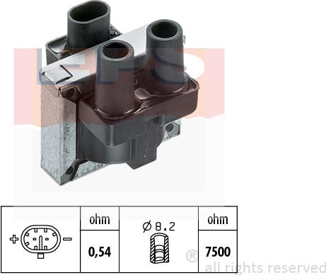 MDR EPS-1970 146 - Ignition Coil autospares.lv