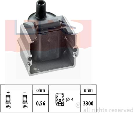 MDR EPS-1970 159 - Ignition Coil autospares.lv