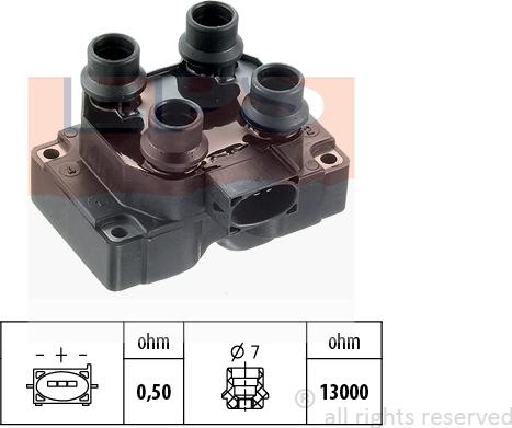 MDR EPS-1970 135 - Ignition Coil autospares.lv