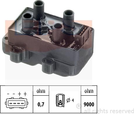 MDR EPS-1970 365 - Ignition Coil autospares.lv