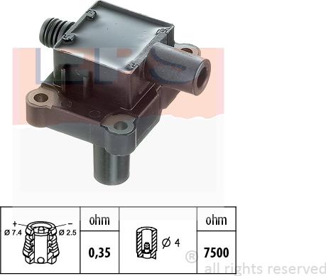 MDR EPS-1970 316 - Ignition Coil autospares.lv