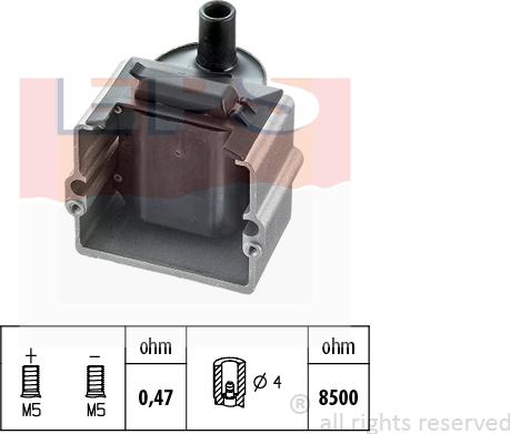 MDR EPS-1970 269 - Ignition Coil autospares.lv