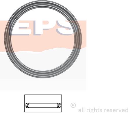 MDR EPS-1890 709 - Gasket, thermostat autospares.lv