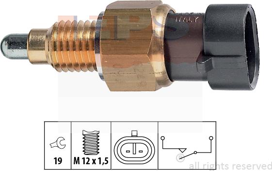 MDR EPS-1860 249 - Switch, reverse light autospares.lv