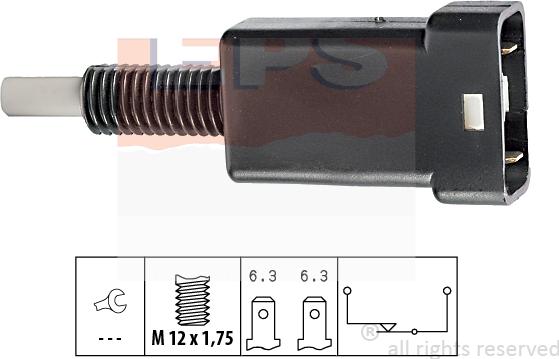 MDR EPS-1810 003 - Brake Light Switch / Clutch autospares.lv