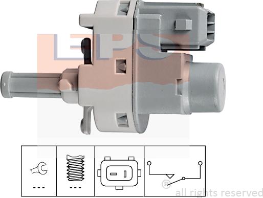 MDR EPS-1810 139 - Switch, clutch control (cruise control) autospares.lv