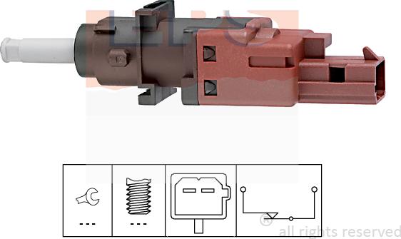 MDR EPS-1810 170 - Switch, clutch control (engine timing) autospares.lv