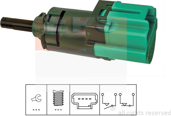 MDR EPS-1810 283 - Brake Light Switch / Clutch autospares.lv