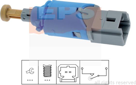 MDR EPS-1810 224 - Switch, clutch control (engine timing) autospares.lv