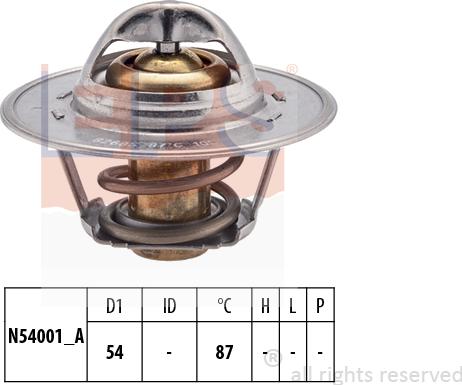 MDR EPS-1880 547S - Coolant thermostat / housing autospares.lv