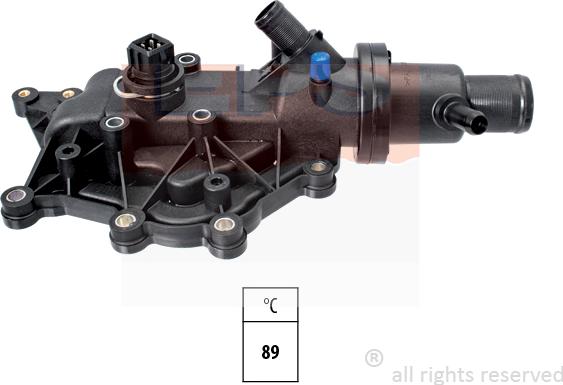 MDR EPS-1880 509 - Coolant thermostat / housing autospares.lv