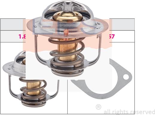 MDR EPS-1880 305S - Coolant thermostat / housing autospares.lv