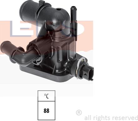 MDR EPS-1880 783 - Coolant thermostat / housing autospares.lv