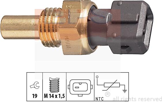 MDR EPS-1830 077 - Sensor, coolant temperature autospares.lv