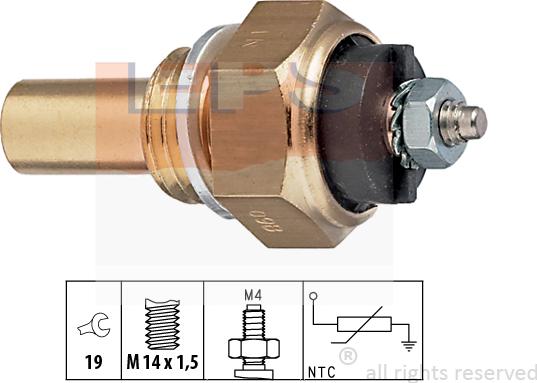 MDR EPS-1830 112 - Sensor, coolant temperature autospares.lv