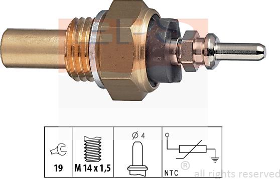 MDR EPS-1830 131 - Sensor, coolant temperature autospares.lv