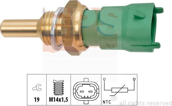 MDR EPS-1830 394 - Sensor, coolant temperature autospares.lv