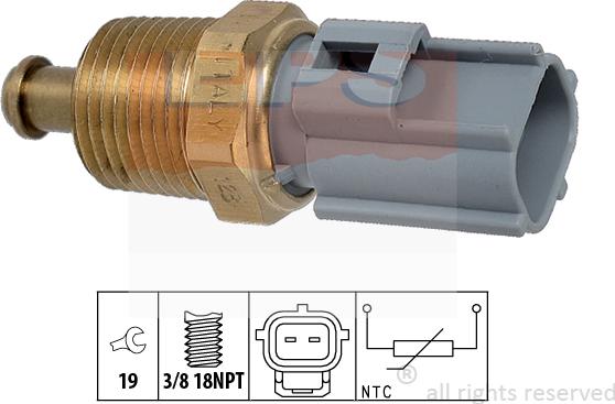 MDR EPS-1830 363 - Sensor, coolant temperature autospares.lv