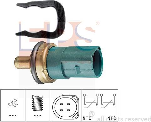 MDR EPS-1830 258 - Sensor, coolant temperature autospares.lv