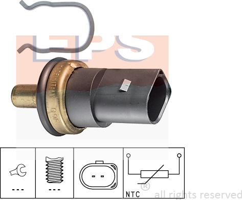 MDR EPS-1830 278 - Sensor, coolant temperature autospares.lv