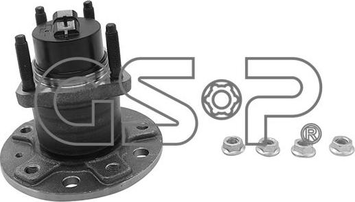 MDR GSP-9400052K - Wheel hub, bearing Kit autospares.lv