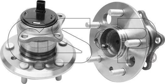 MDR GSP-9400061 - Wheel hub, bearing Kit autospares.lv