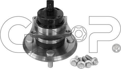 MDR GSP-9400010K - Wheel hub, bearing Kit autospares.lv