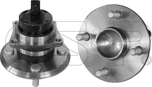 MDR GSP-9400010 - Wheel hub, bearing Kit autospares.lv