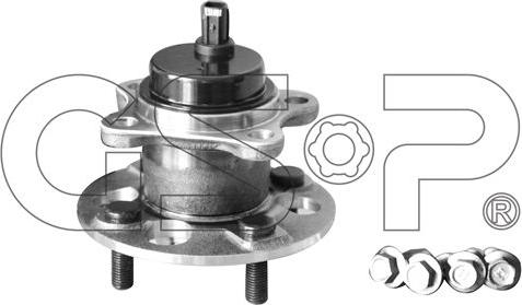 MDR GSP-9400087K - Wheel hub, bearing Kit autospares.lv