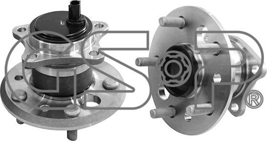 MDR GSP-9400344 - Wheel hub, bearing Kit autospares.lv